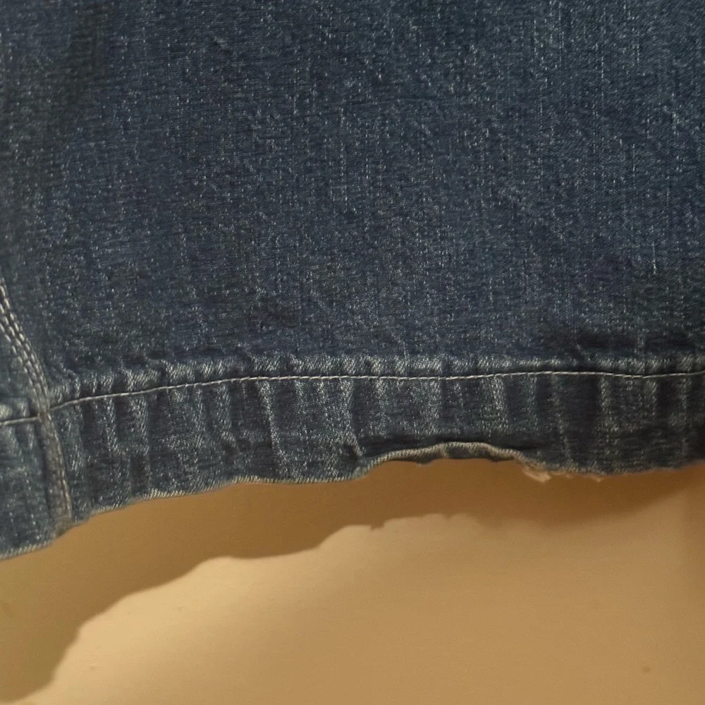 Vintage Levi’s Denim Overalls | Wide Leg / flare Blue Jean Dungarees - Picture 4 of 9